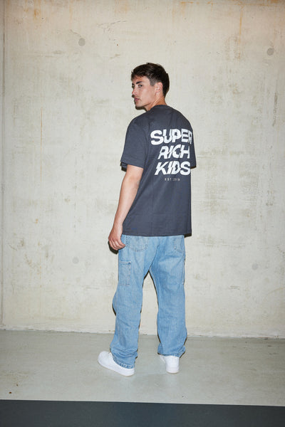 Super Rich Kids T-Shirt 'Asphalt'