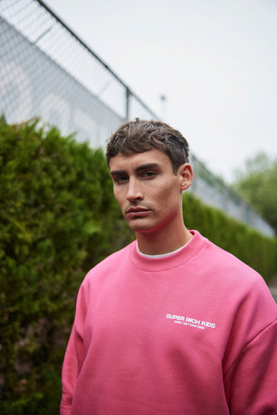 Sweater Hot Pink 'Money Isn't Everything'