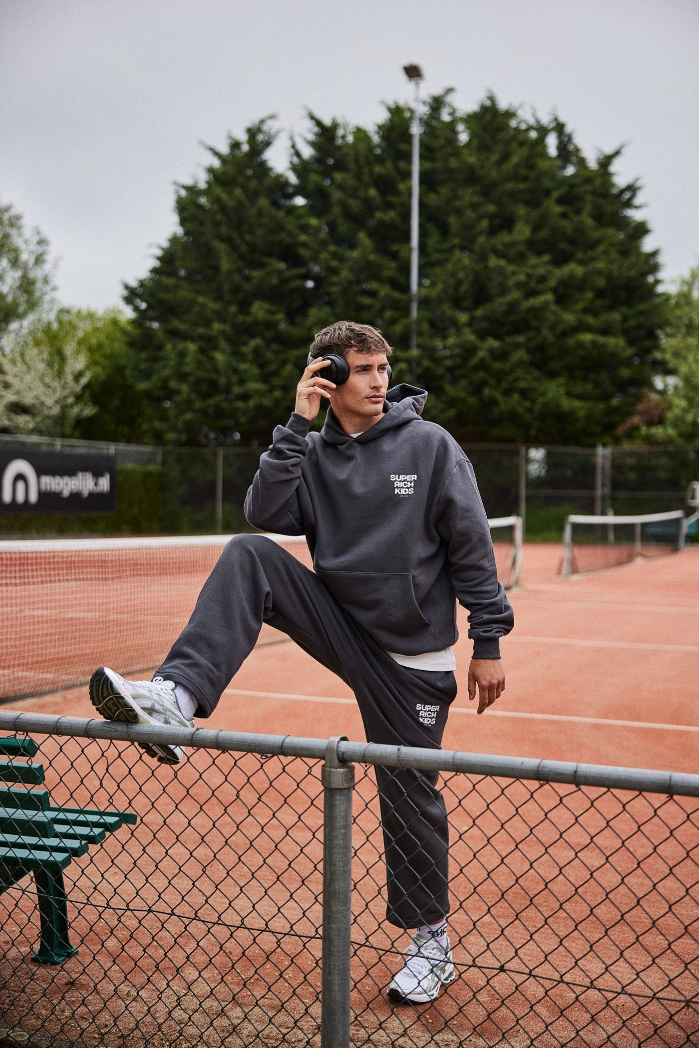 Essential Hoodie Asphalt