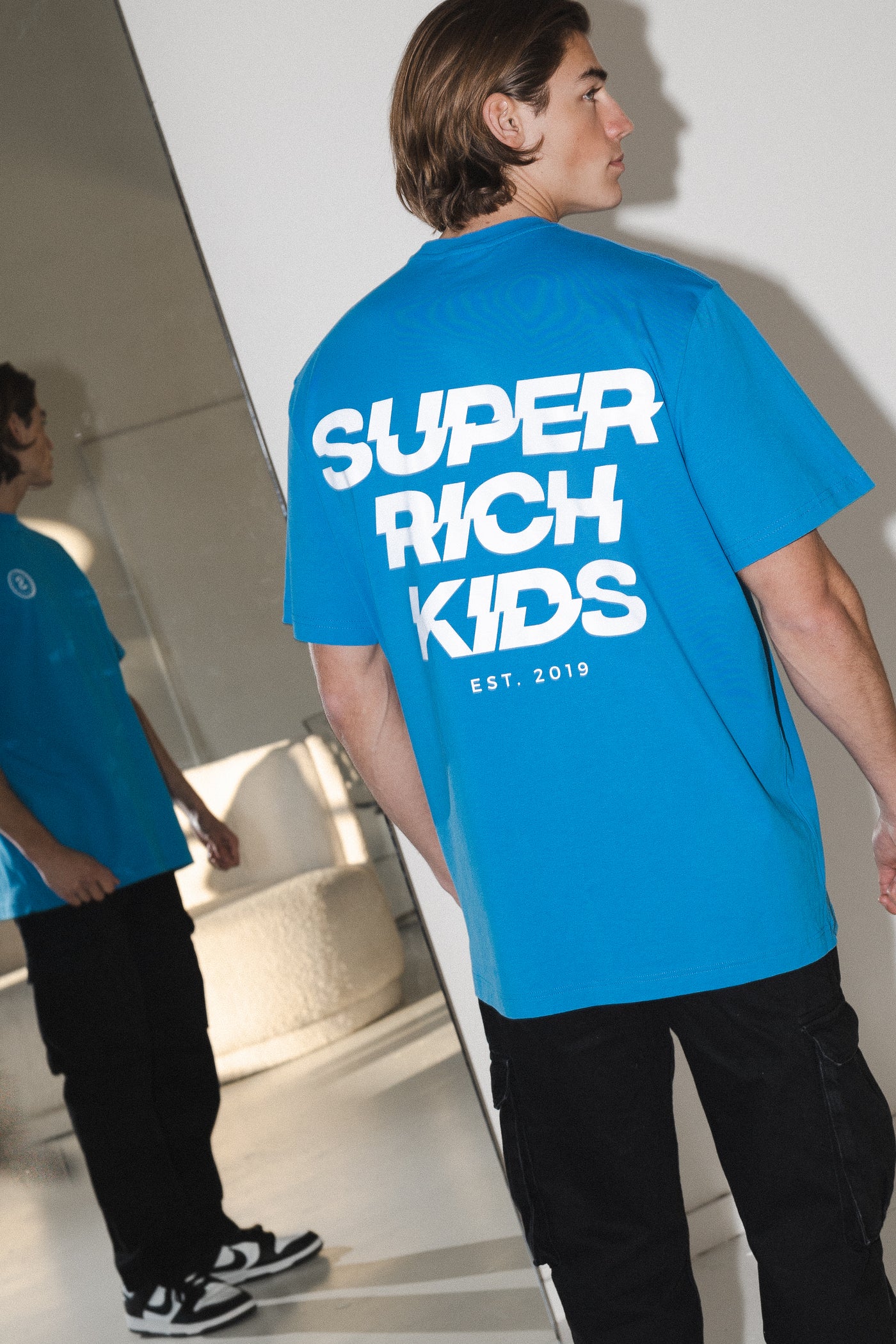SUPER RICH KIDS T-Shirt 'French Blue'