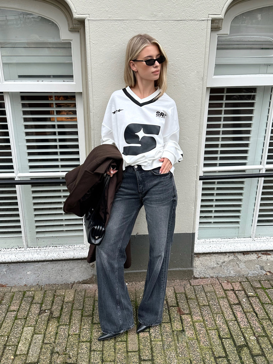 SRK Oversized Jersey 'Off White & Black'