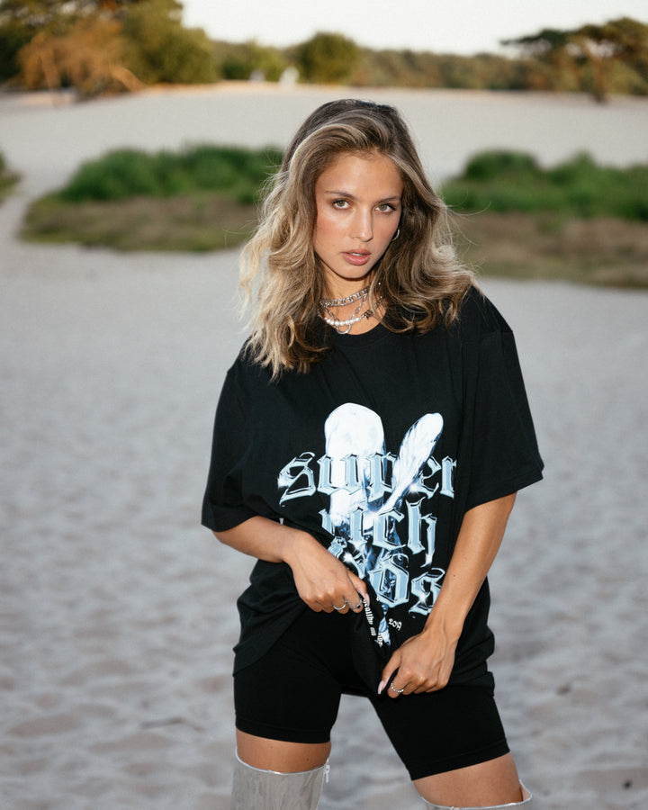 T-Shirt 'Spirit of Ecstacy' Zwart