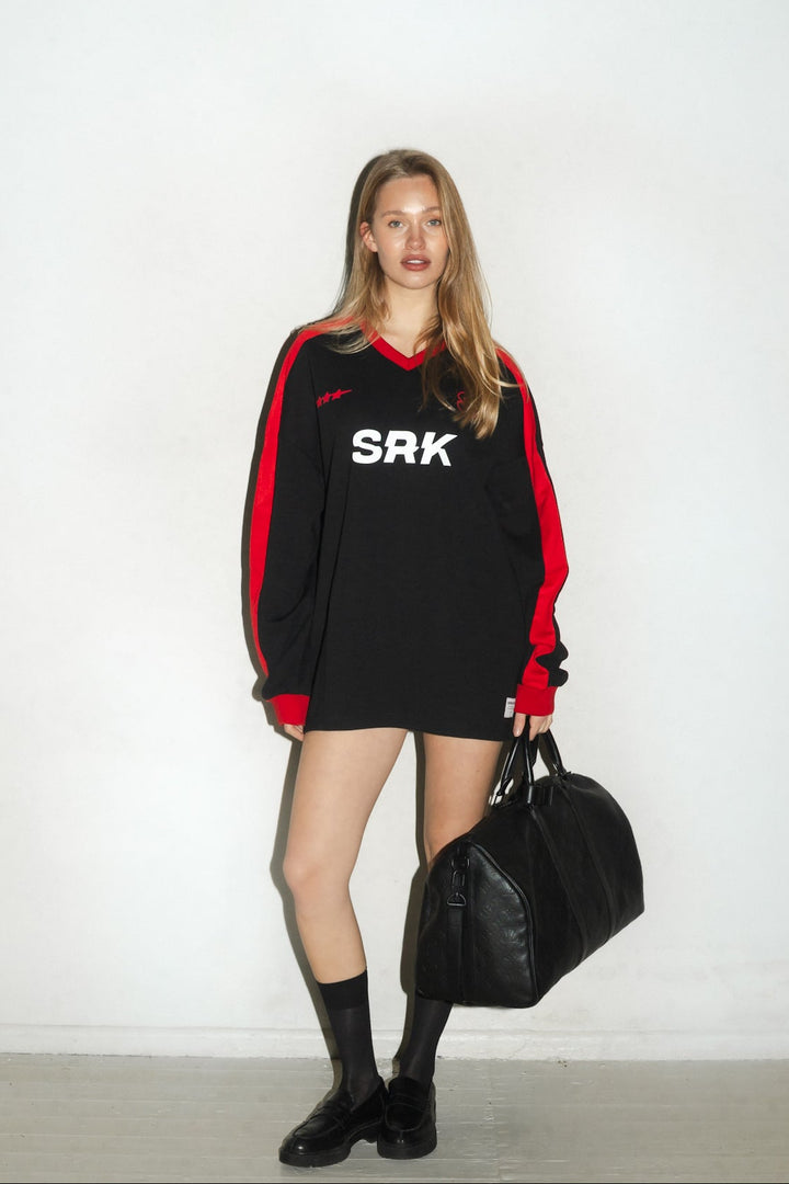 SRK Oversized Jersey ‘Black & Red’