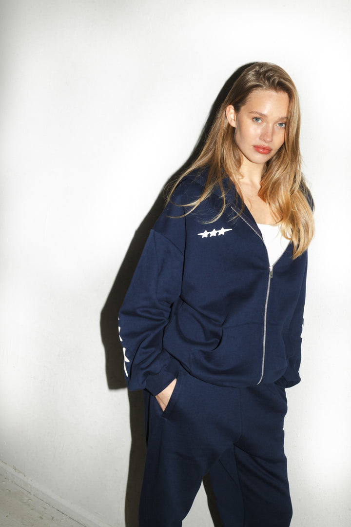 SRK Zip up hoodie ‘Navy’