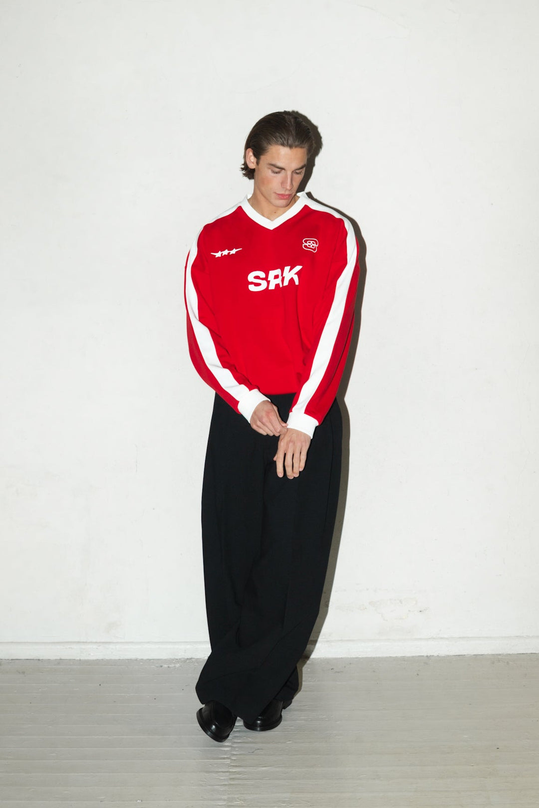 SRK Oversized Jersey 'Red & Off White'