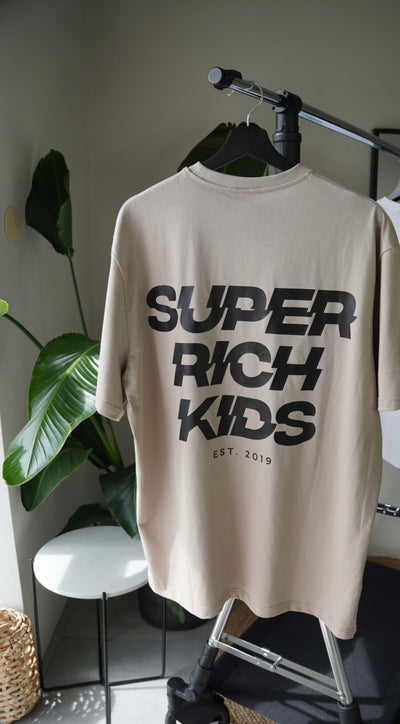 Super Rich Kids T-Shirt 'Sand'