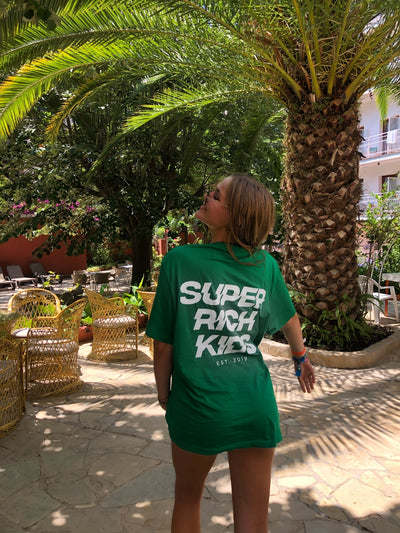 Super Rich Kids T-Shirt Bright Green 'Ibiza'