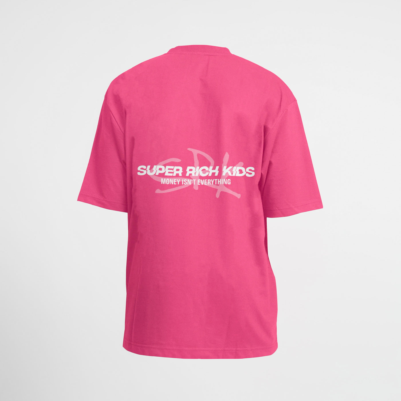 T-Shirt Hot Pink 'Money Isn’t Everything'