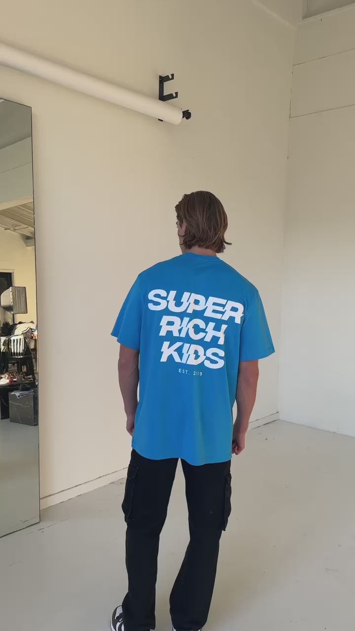 SUPER RICH KIDS T-Shirt 'French Blue'