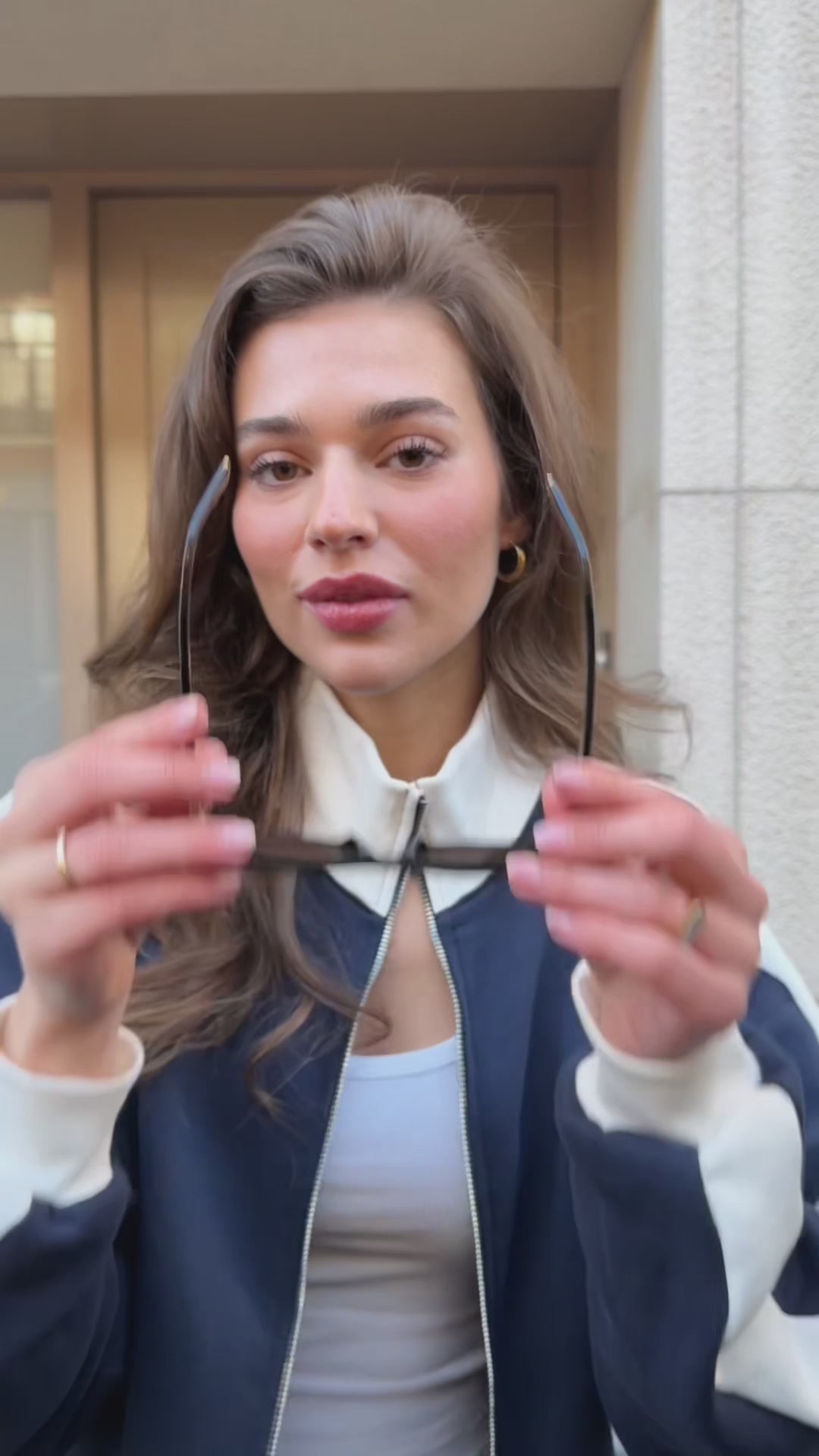 The 'SRK Society' Trackpants 'Navy & White'