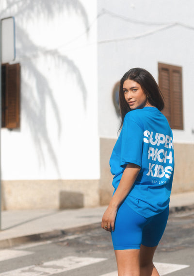 Super Rich Kids T-Shirt 'French Blue'