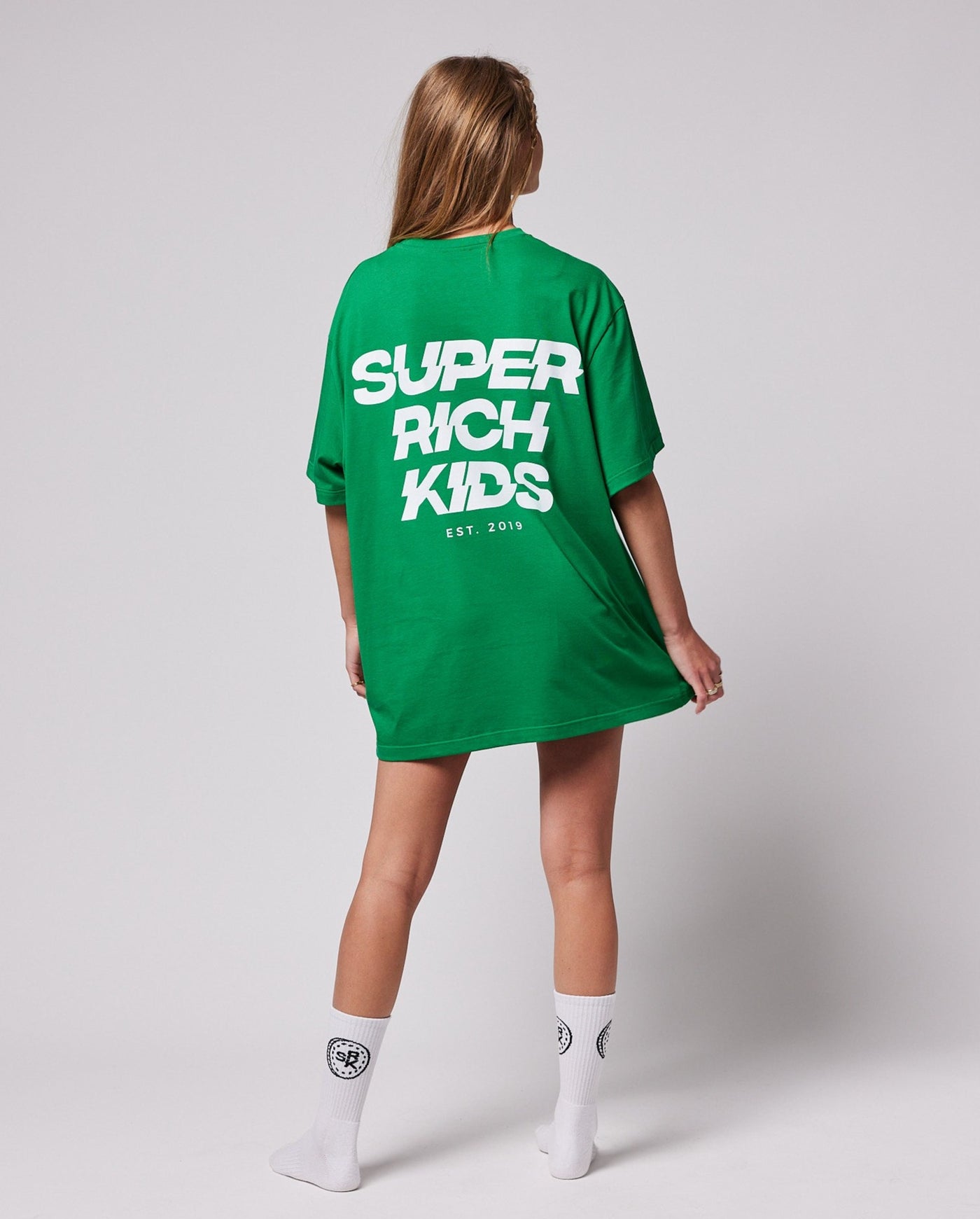 Super Rich Kids T-Shirt Bright Green 'Ibiza'