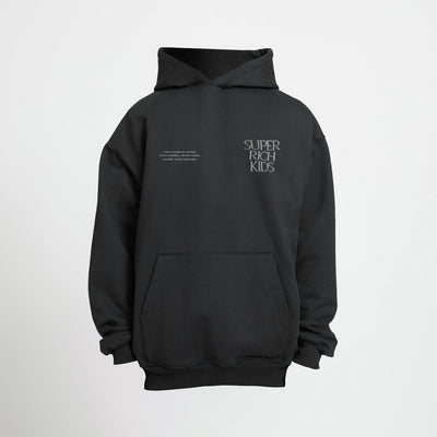 Hoodie 'Chase your Dreams' zwart